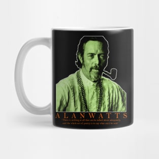 Alan Watts - philosophy, zen, Buddhism, esoteric, knowledge, wisdom, spirituality, enlightenment Mug